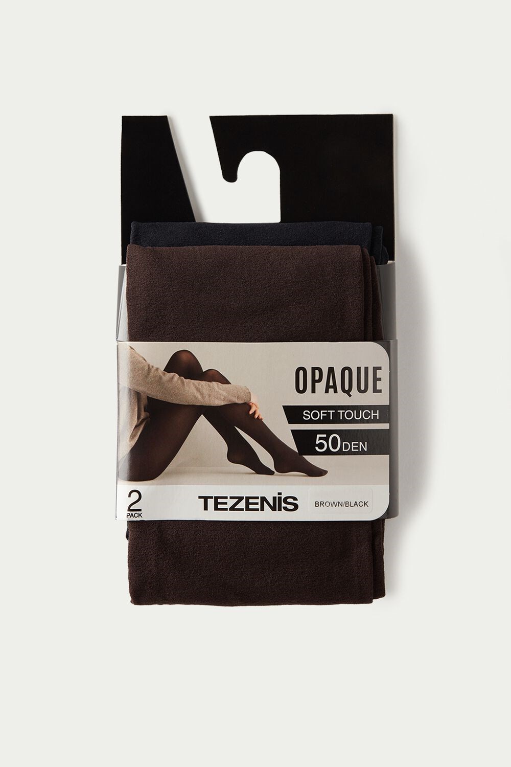 Tezenis 2 X 50 Den Opaque Microfiber Tights Kolorowe | 6287-YAMQR