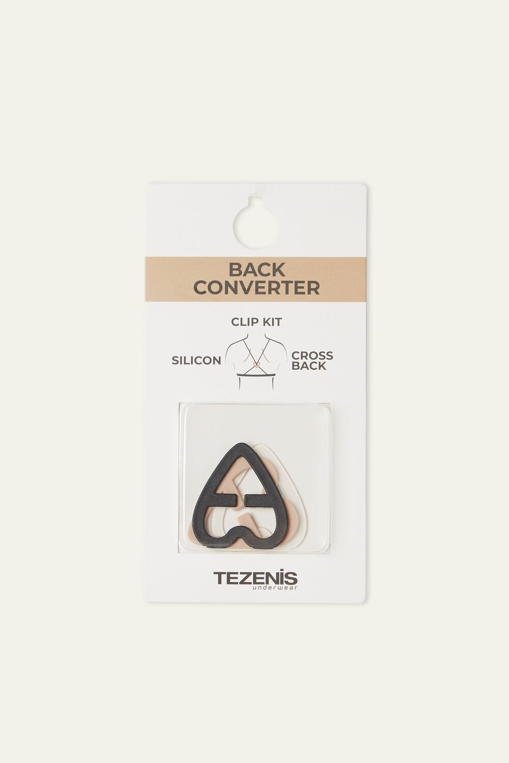 Tezenis 3 X Cross-Back Converter Clip Kit Kolorowe | 7491-QENJW