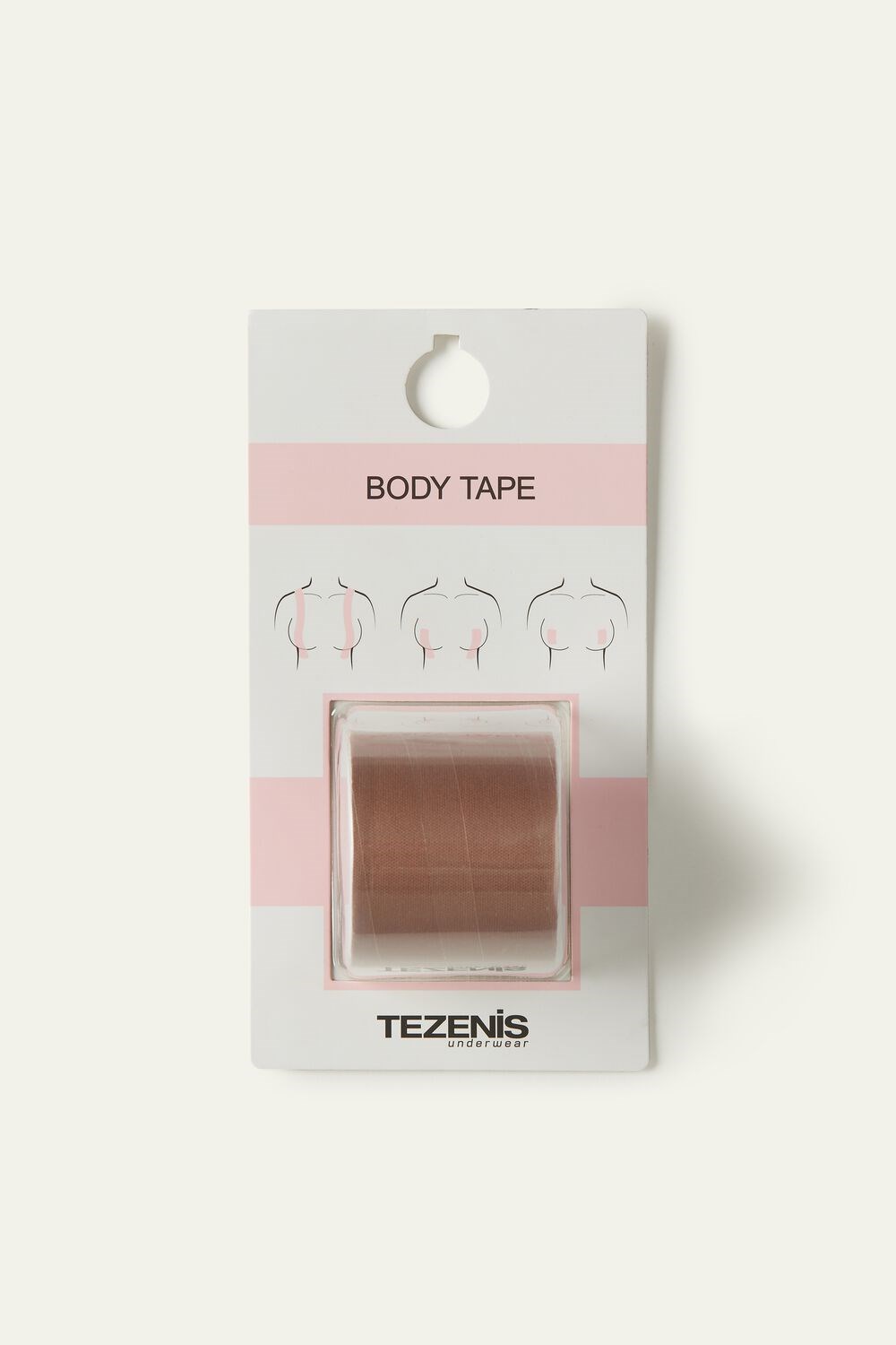 Tezenis Adhesive Body Band Brązowe | 8074-VXAUH