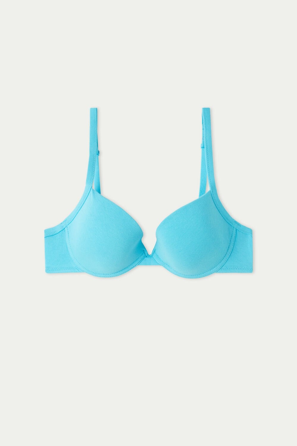 Tezenis Athens Push-Up Bra in Bawełniane Głęboka Niebieskie Niebieskie | 1036-ICHRZ