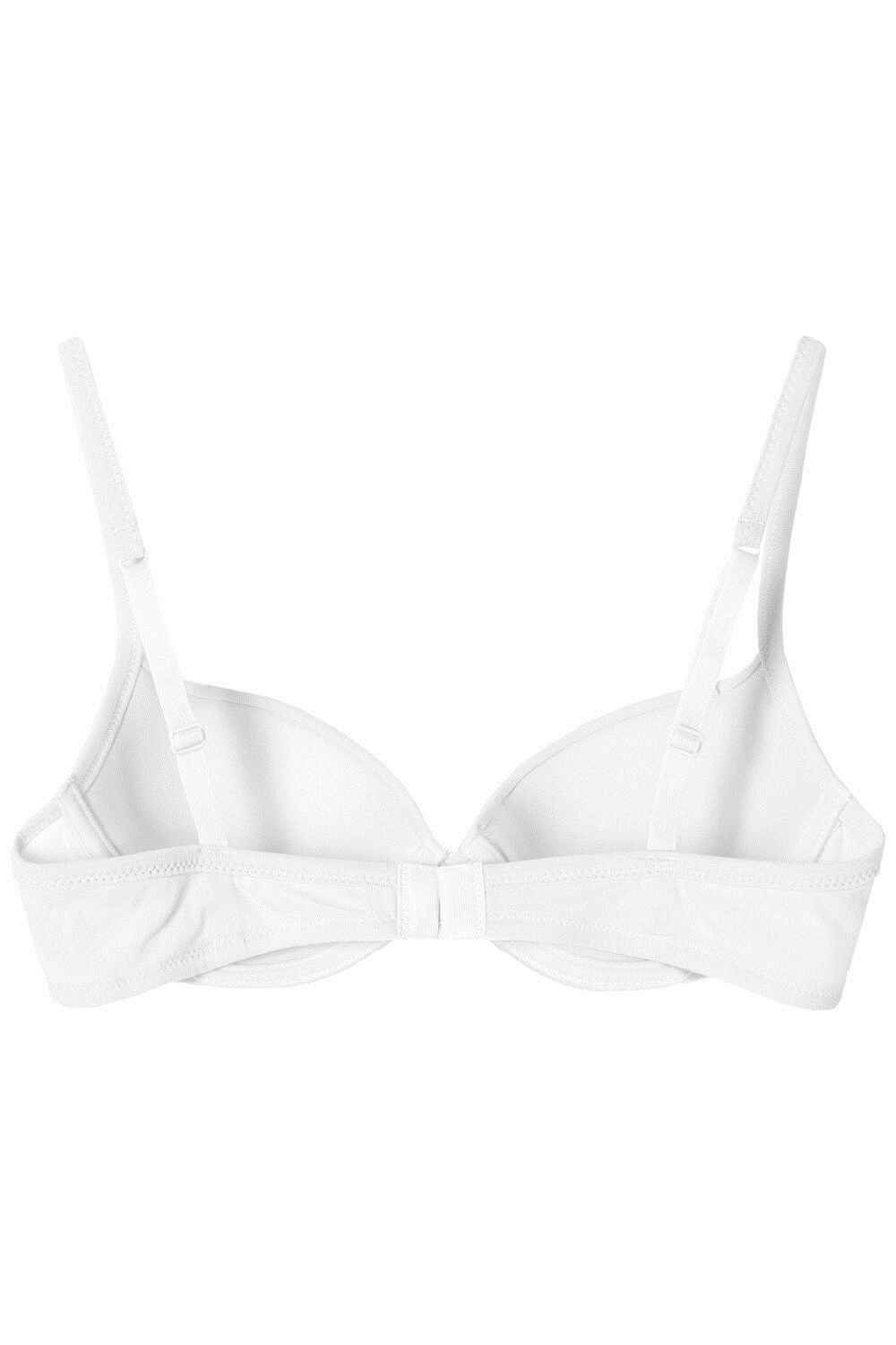 Tezenis Athens Push-Up Bra in Bawełniane Białe Białe | 4130-QXUZW