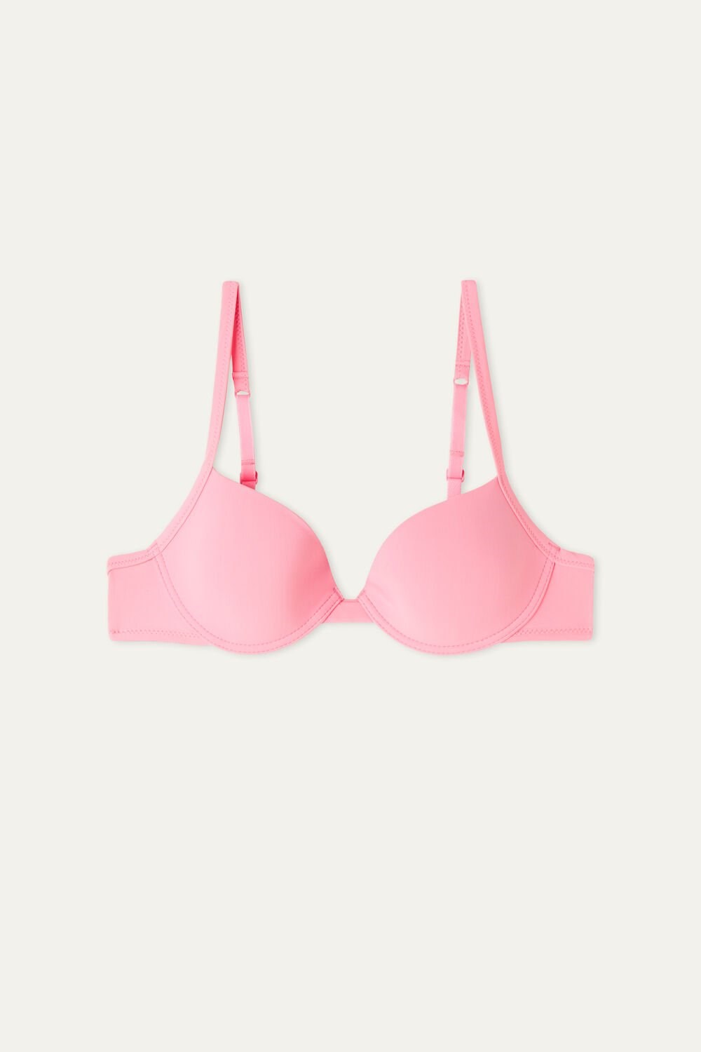 Tezenis Athens Push-Up Bra in Microfiber Różowe Różowe | 0678-HOKEJ