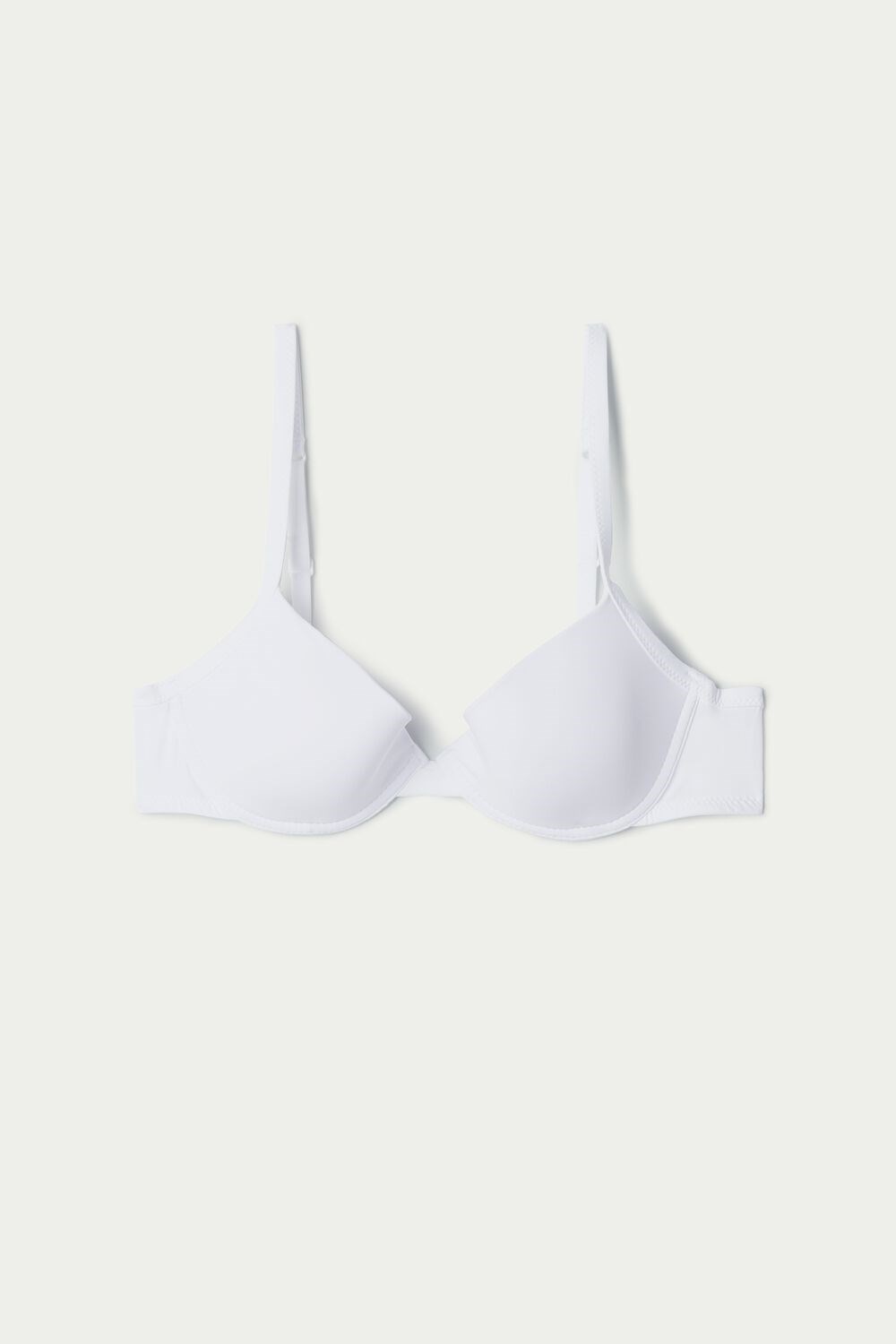 Tezenis Athens Push-Up Bra in Microfiber Białe Białe | 6304-SWEVL