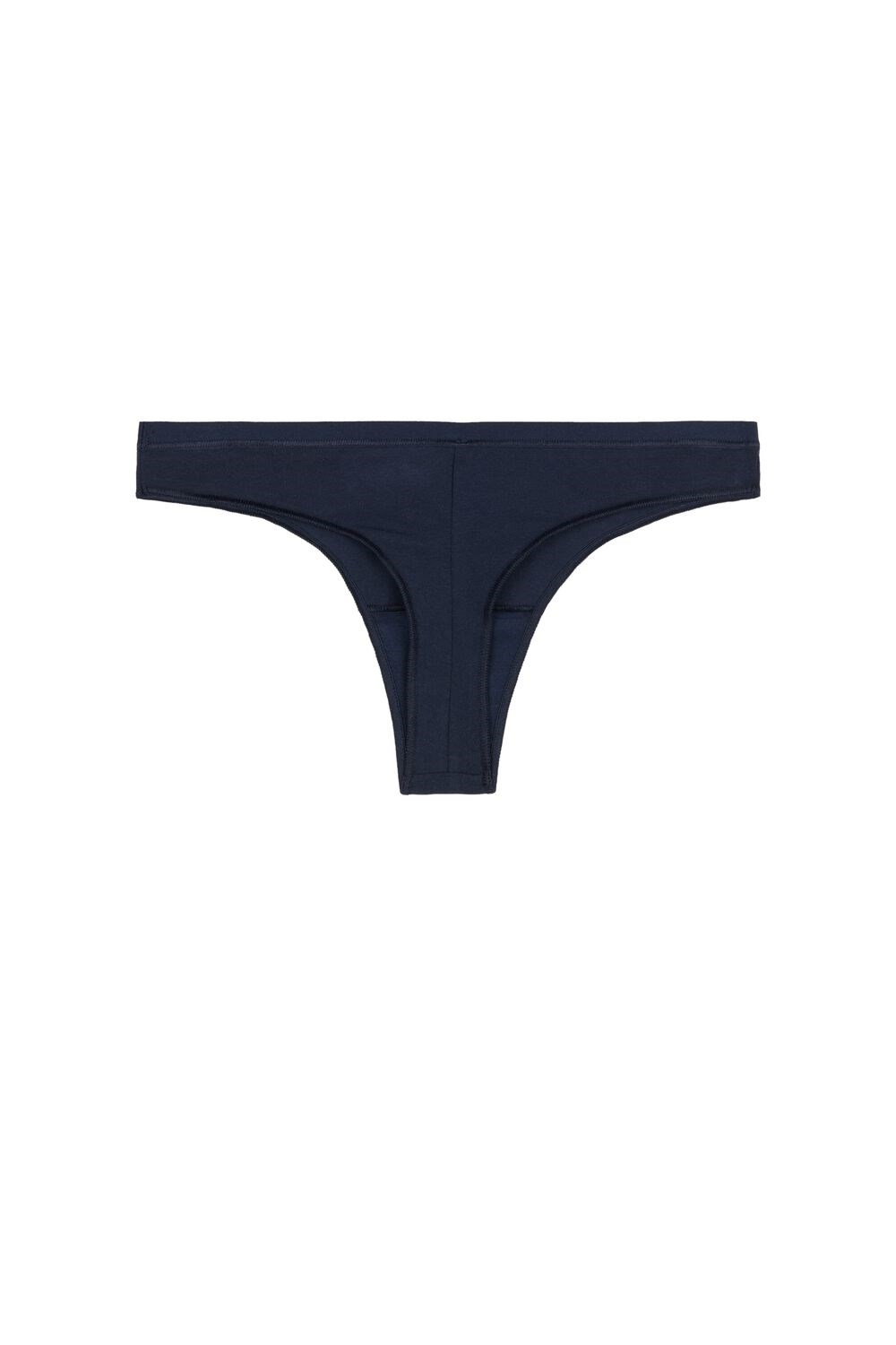 Tezenis Bawełniane Cheeky Briefs Niebieskie Niebieskie | 0379-AWSMC