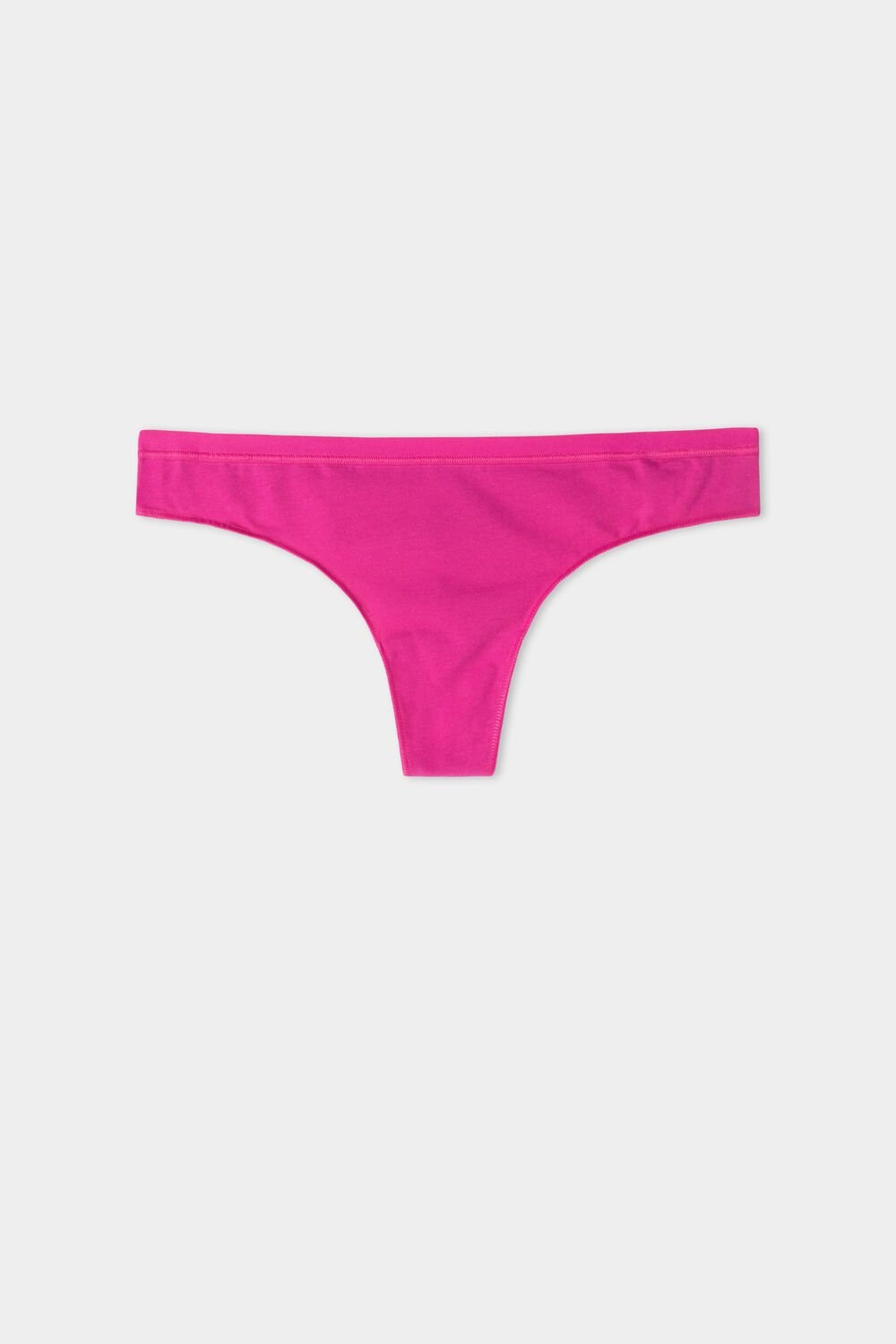 Tezenis Bawełniane G String Różowe Ciemny | 4703-RGPDN