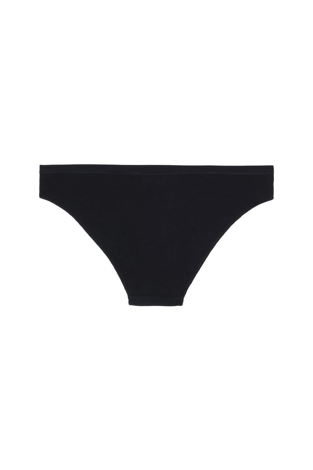 Tezenis Bawełniane Panties Czarne Czarne | 7520-TOGNR