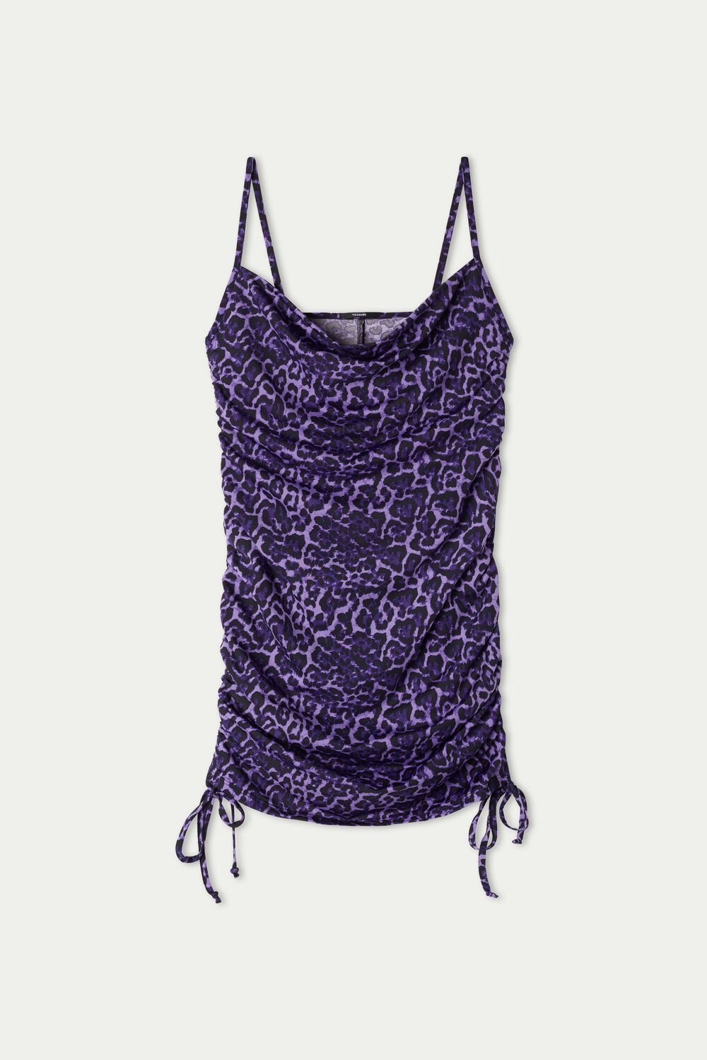 Tezenis Bez Rękawów Sukienki with Drawstrings Violet Violet Animal Print 305v | 8912-DTSMF