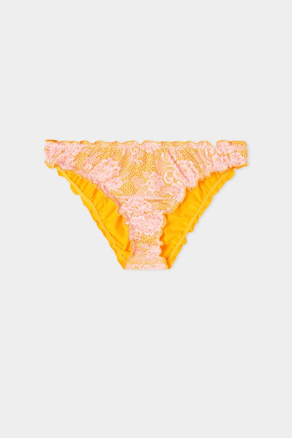 Tezenis Blush Koronkowe Bikini Bottoms Różowe | 4982-CDKJL