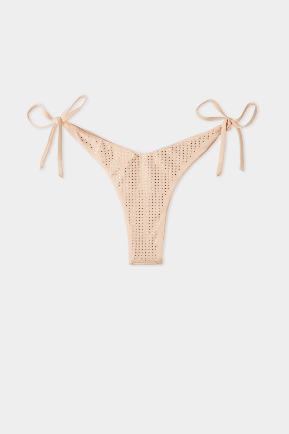 Tezenis Chic Riviera String Brazilian Bikini Bottoms Różowe | 2804-FLVCE