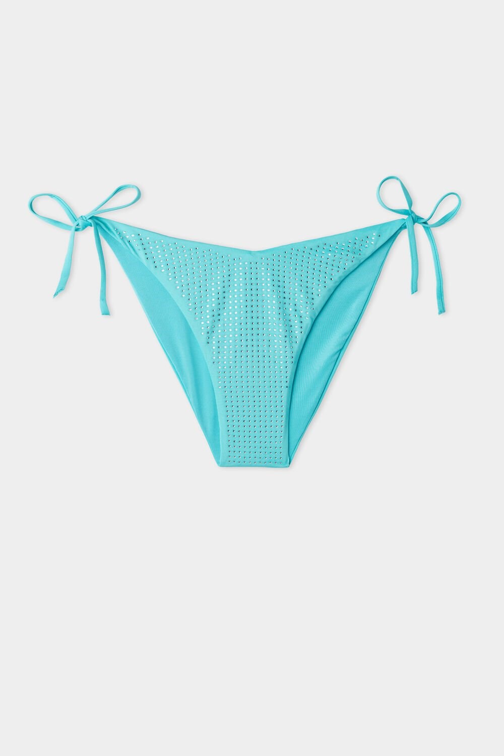 Tezenis Chic Riviera Tied Bikini Bottoms Niebieskie Turkusowe | 8230-THIYQ