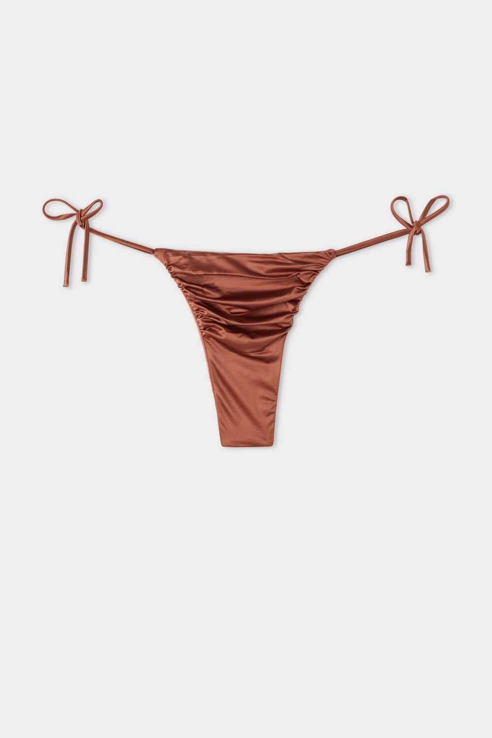 Tezenis Elegancki Dream String Brazilian Bikini Bottoms Brązowe Brązowe | 5693-EMQJH