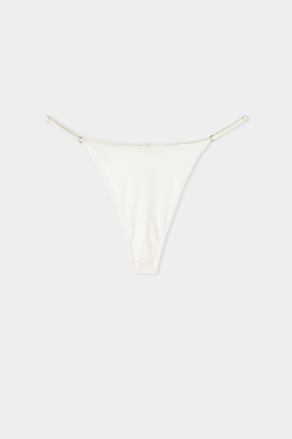 Tezenis High-Cut Stringi with Adjustable Sides Białe Białe | 5620-PEKLV