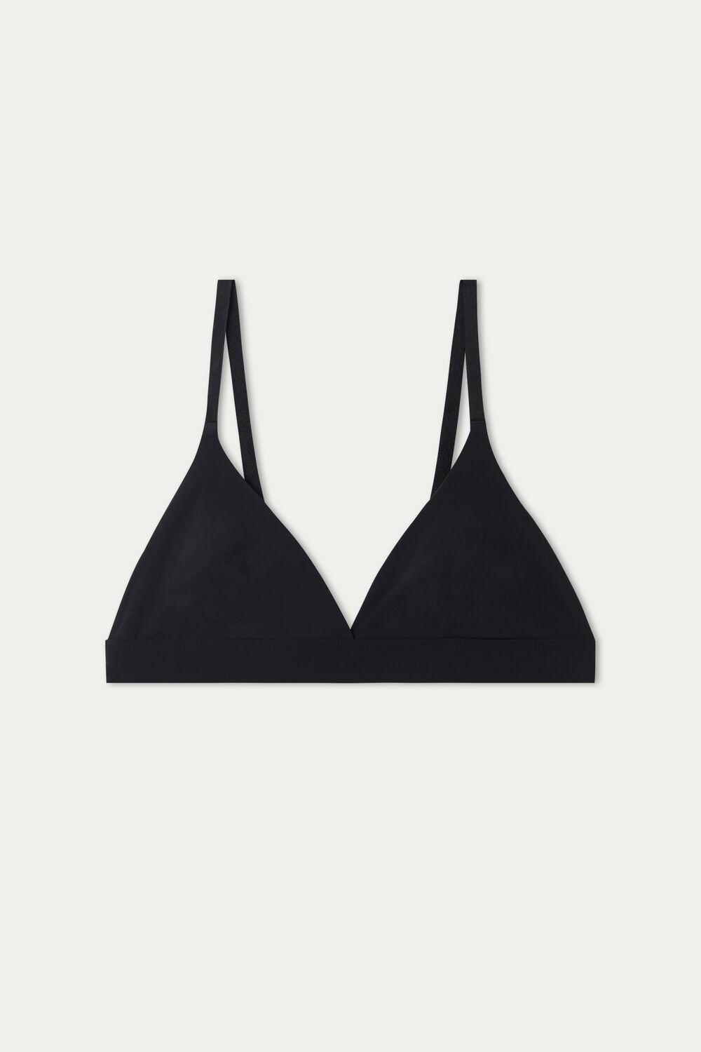 Tezenis Lisbon Recycled Microfiber Triangle Bra Czarne Czarne | 2016-PTIOJ