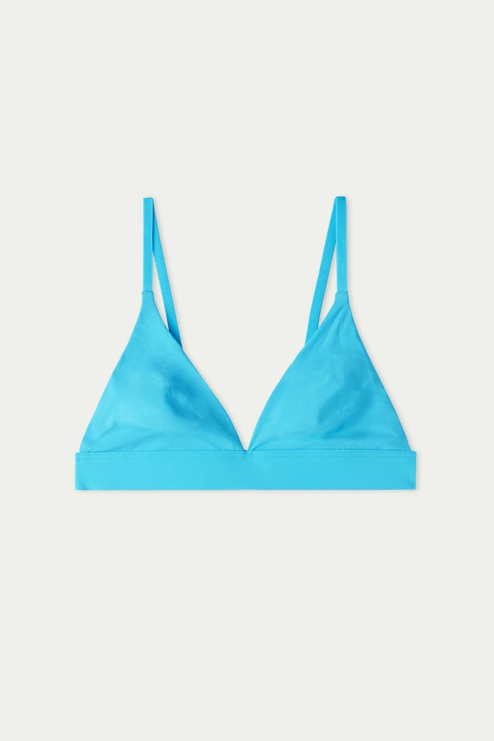 Tezenis Lisbon Recycled Microfiber Triangle Bra Głęboka Niebieskie Niebieskie | 2846-TVAGY