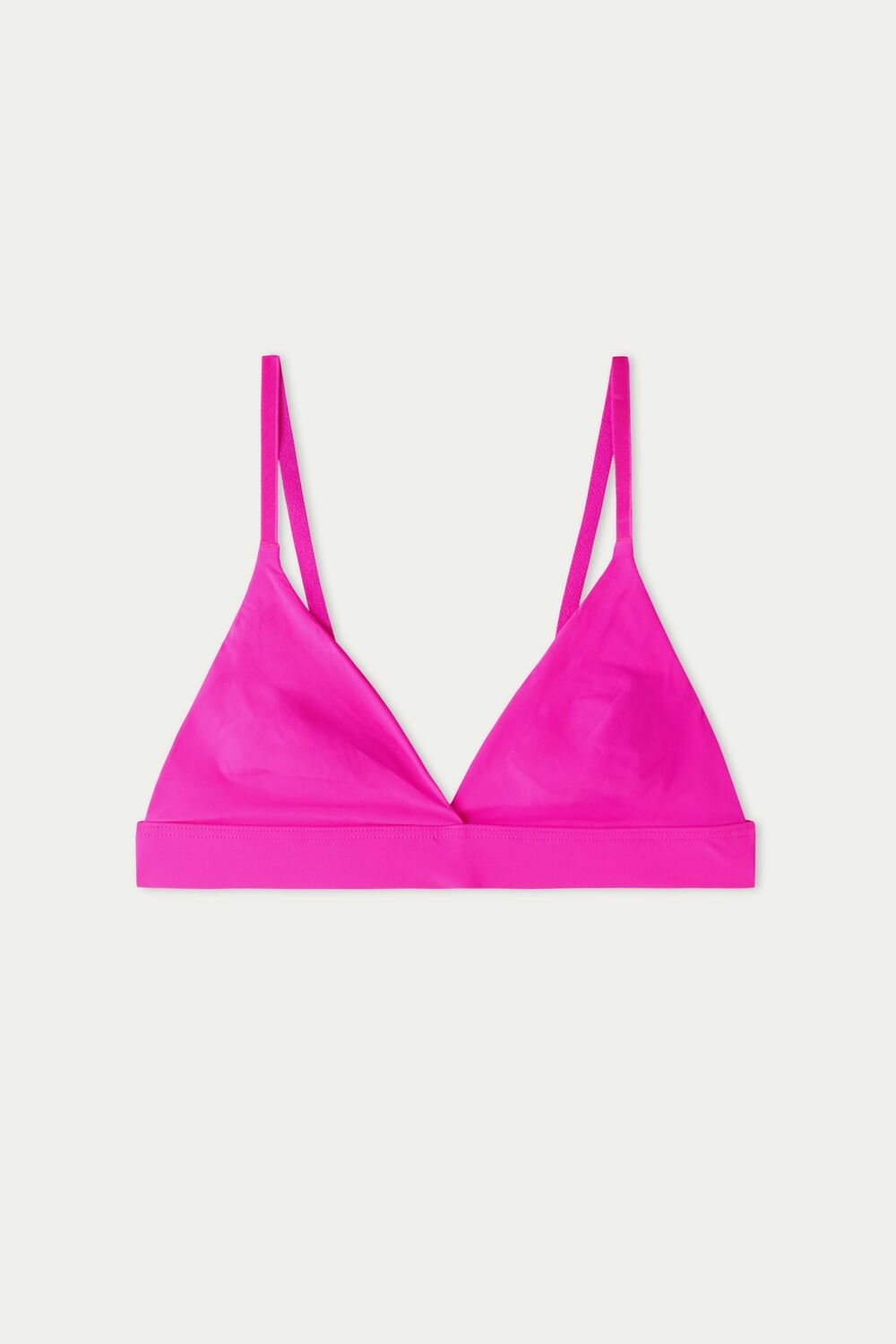 Tezenis Lisbon Recycled Microfiber Triangle Bra Różowe Fuksja | 8214-EZUPJ