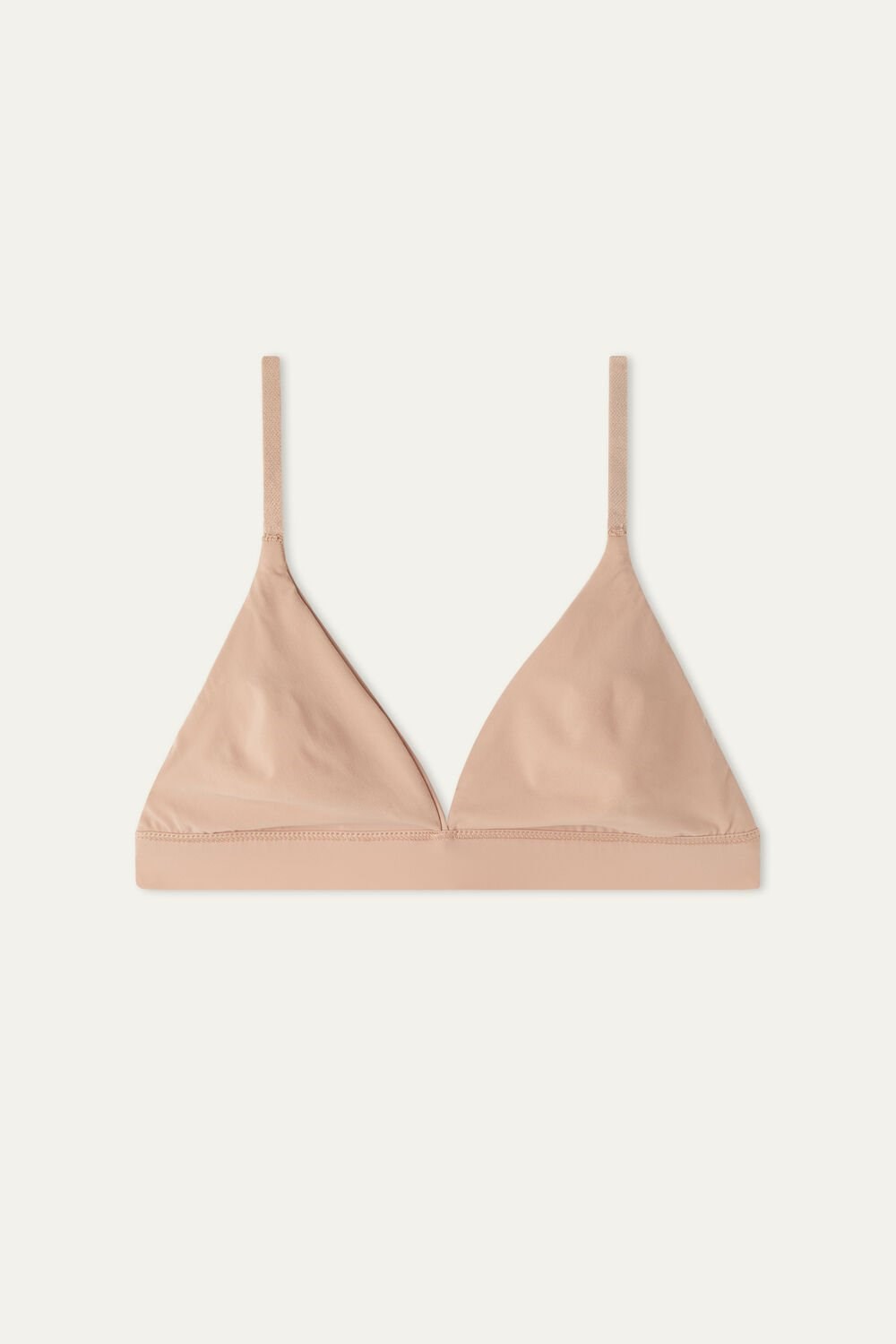 Tezenis Lisbon Recycled Microfiber Triangle Bra Nude Natural Blush 1905 | 8749-FNZUE