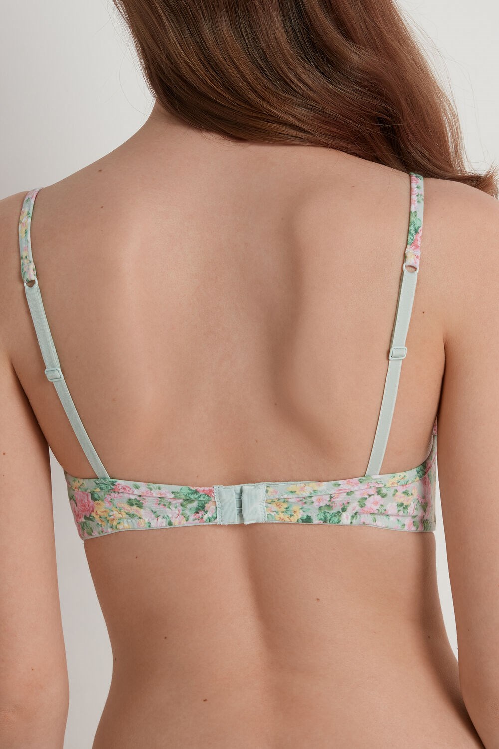 Tezenis London Bra in Printed Bawełniane Floral Pastel Country Print 636v | 0497-GUWPR