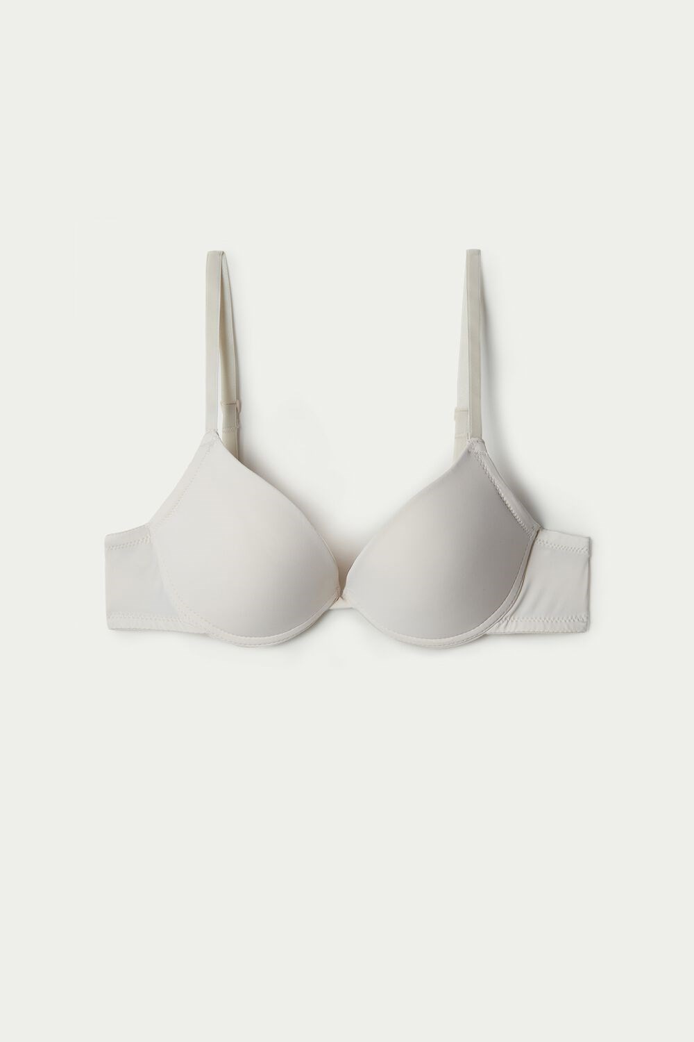 Tezenis Los Angeles Super Push-up Bra in Microfiber Kremowe | 5708-BXREW