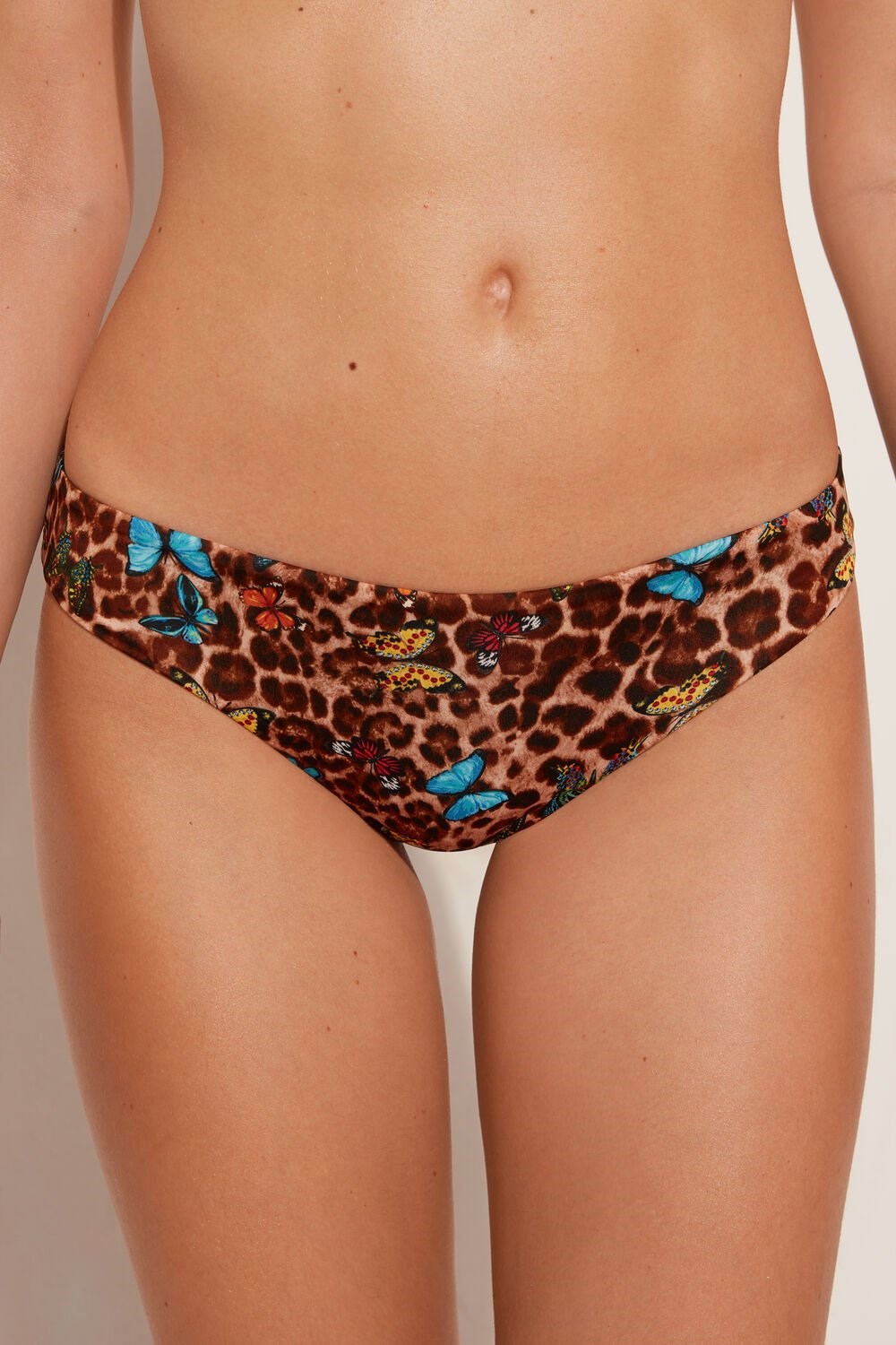 Tezenis Macu Butterfly Klasyczne Bikini Bottoms Animal Animal-print Butterfly Print 573v | 2930-USLWY