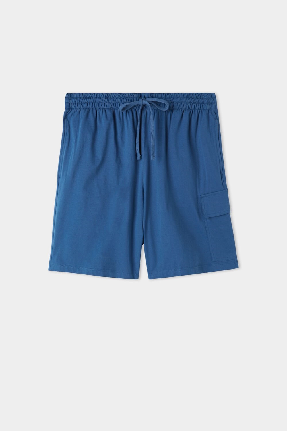 Tezenis Men’s Bawełniane Shorts with Pockets Niebieskie Niebieskie | 6024-NFBEO