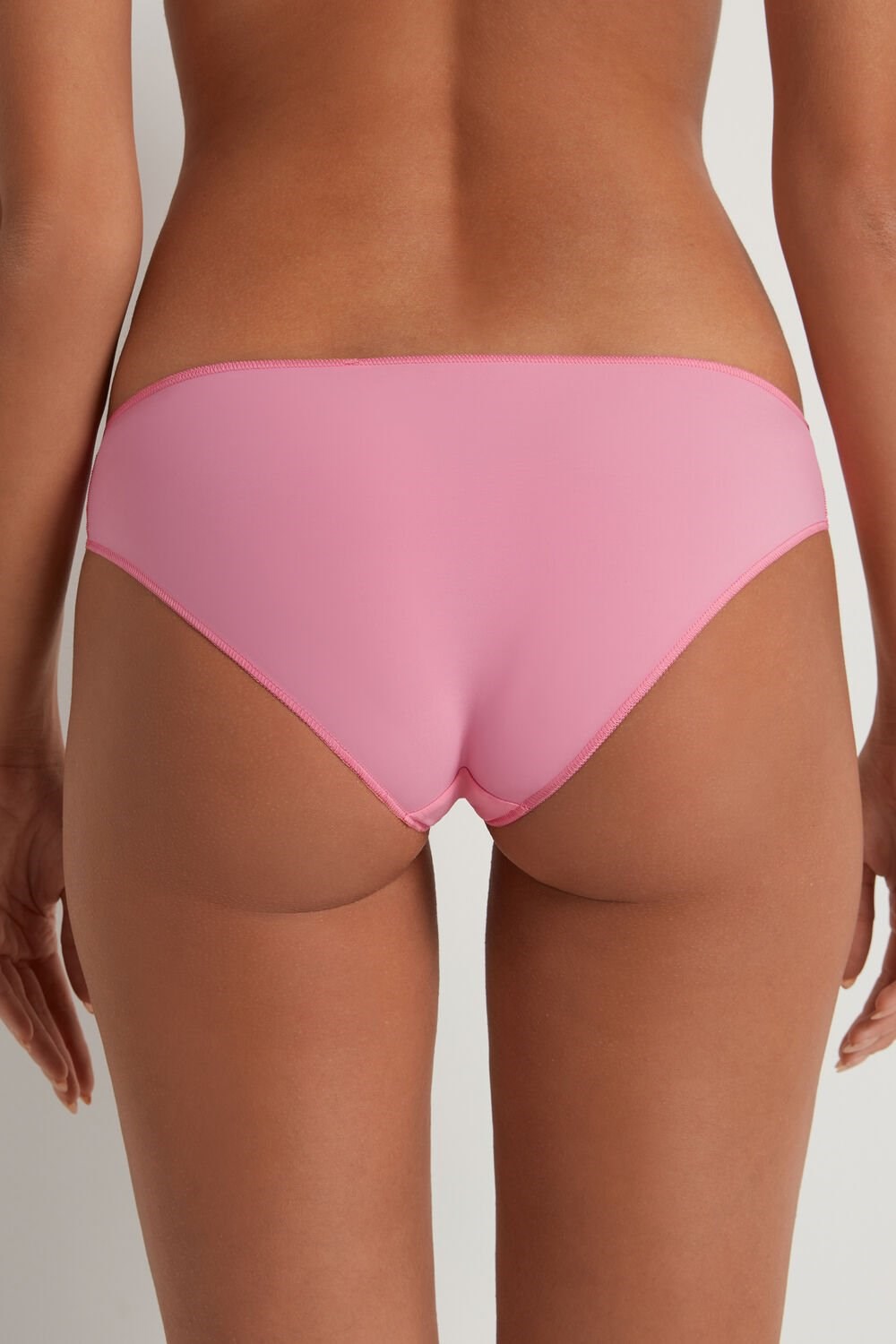 Tezenis Microfiber Panties Różowe Różowe | 2091-IEQUK