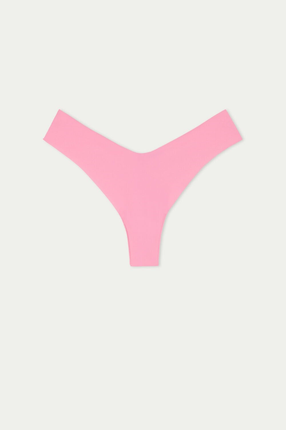 Tezenis Microfiber V-Shaped Laser-Cut Brazilian Panties Różowe Różowe | 3041-LJEZA