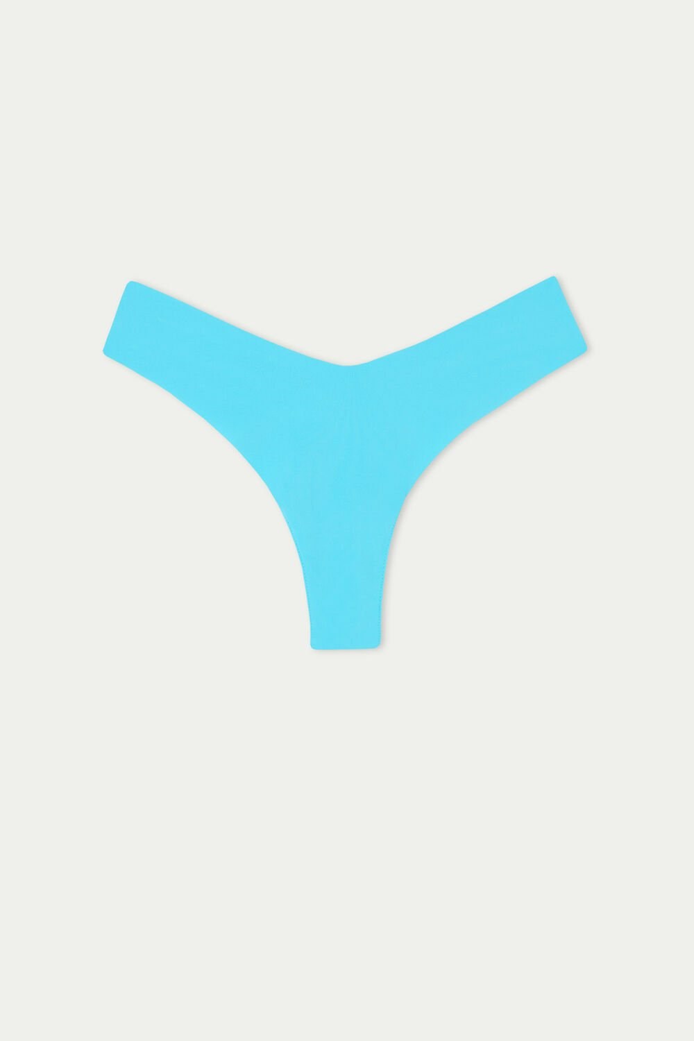 Tezenis Microfiber V-Shaped Laser-Cut Brazilian Panties Głęboka Niebieskie Niebieskie | 9782-DYTMR