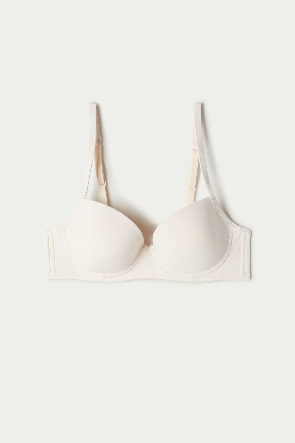 Tezenis Microfiber Wien Balconette Bra Kremowe | 0175-EPYBG