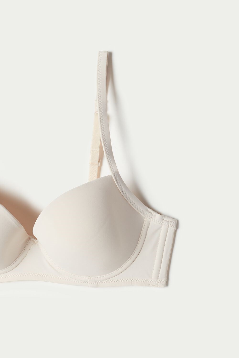 Tezenis Microfiber Wien Balconette Bra Kremowe | 0175-EPYBG