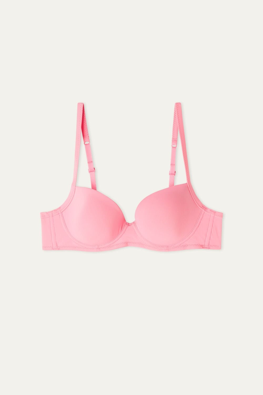 Tezenis Microfiber Wien Balconette Bra Różowe Różowe | 8370-SDKUX