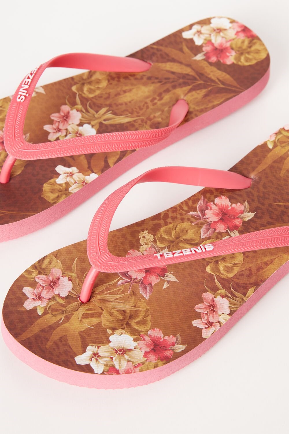 Tezenis Multi-Pattern Flip-Flops Floral New Jungle Print 746v | 0472-IZBHG