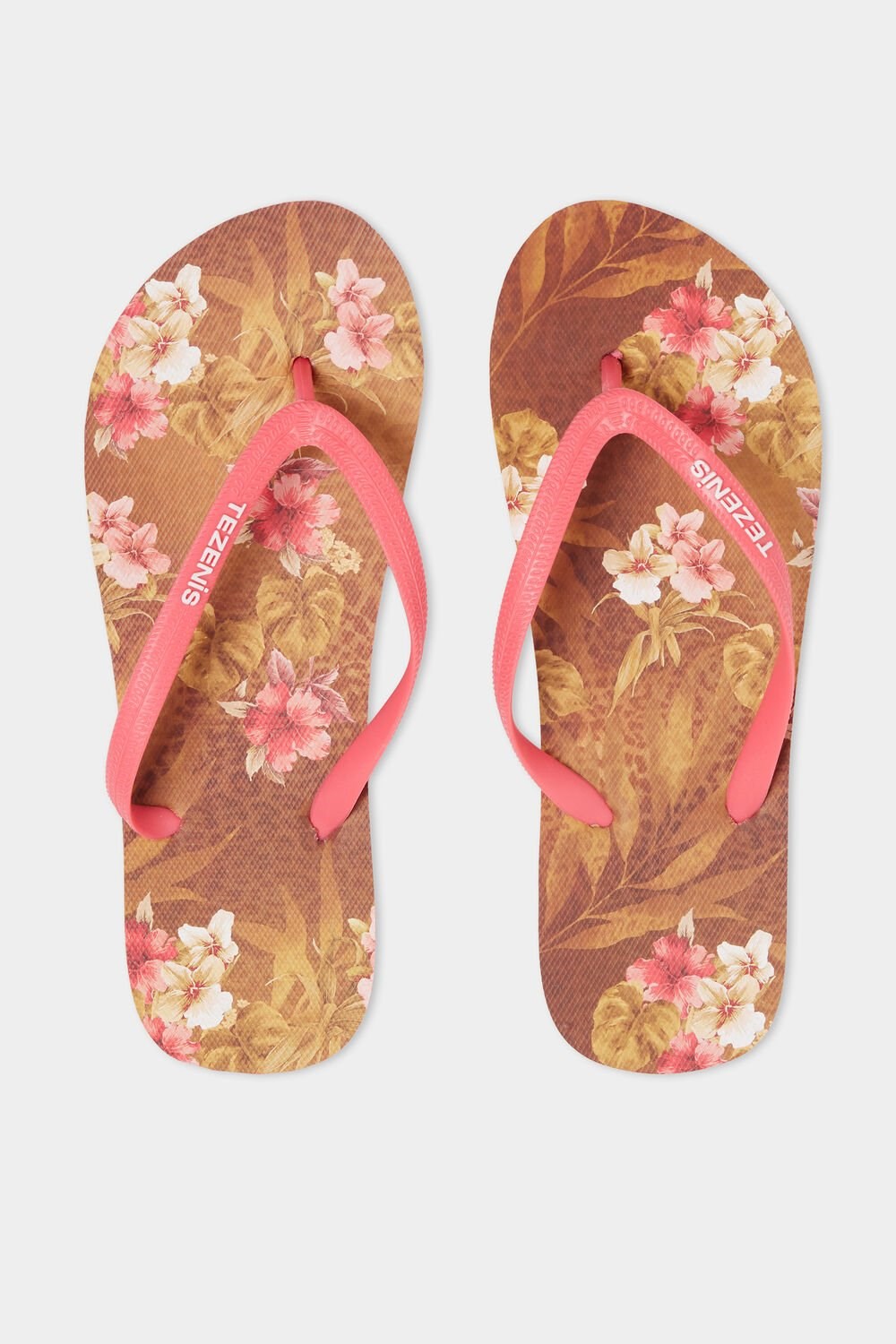 Tezenis Multi-Pattern Flip-Flops Floral New Jungle Print 746v | 0472-IZBHG