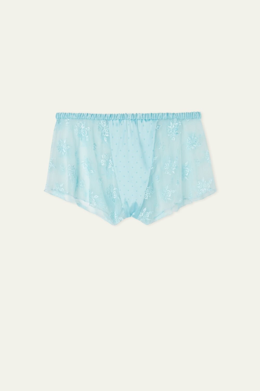 Tezenis Paradise Koronkowe High-Stanem Shorts Głęboka Niebieskie Głęboka Niebieskie | 1367-HNZTM