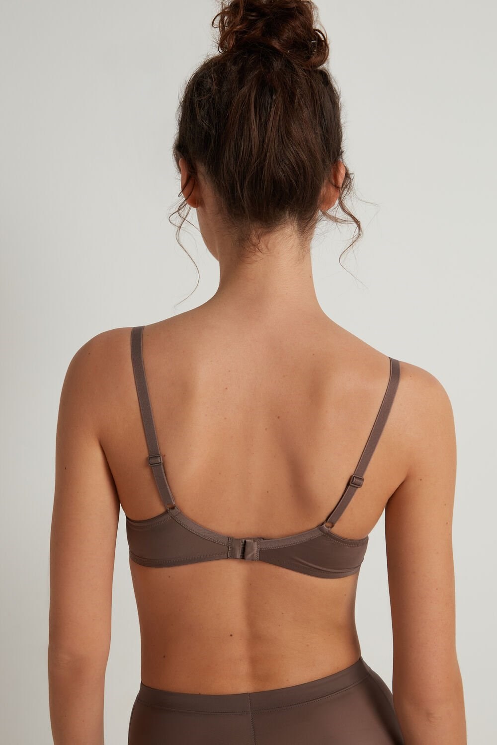 Tezenis Paris Ultralight Shaping Balconette Bra Brązowe | 7084-ADGUE