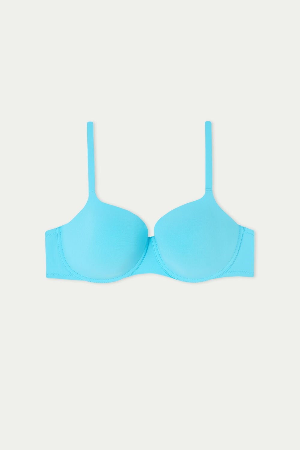 Tezenis Prague Full Cover Balconette Bra Głęboka Niebieskie Niebieskie | 2813-HCUZA