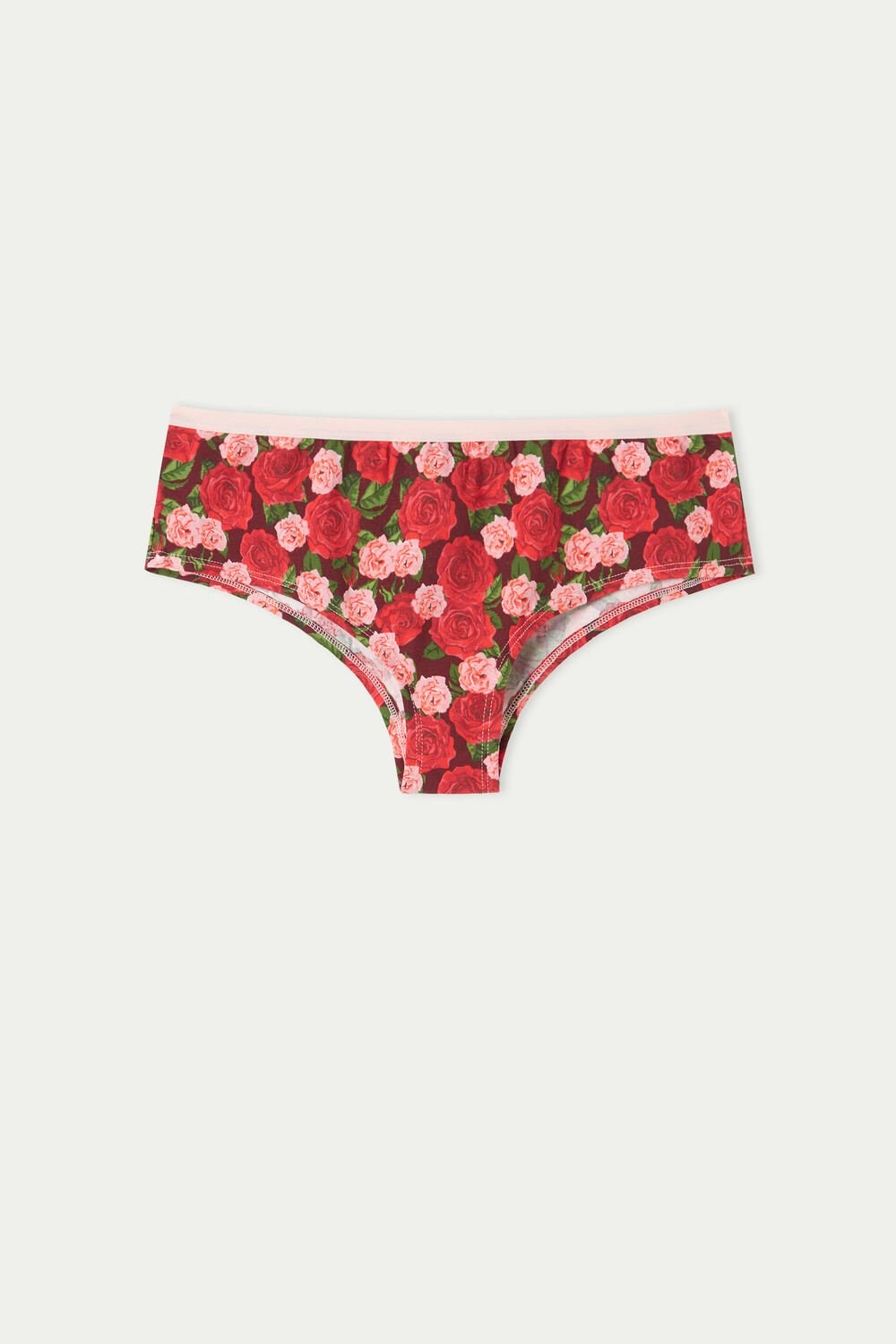 Tezenis Printed Bawełniane Boyshorts Czerwone Różowe | 3486-EMQNX