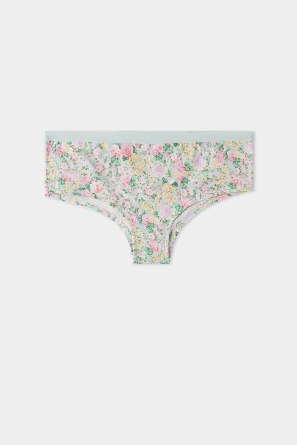 Tezenis Printed Bawełniane Boyshorts Floral Pastel Country Print 636v | 3572-IBTHY