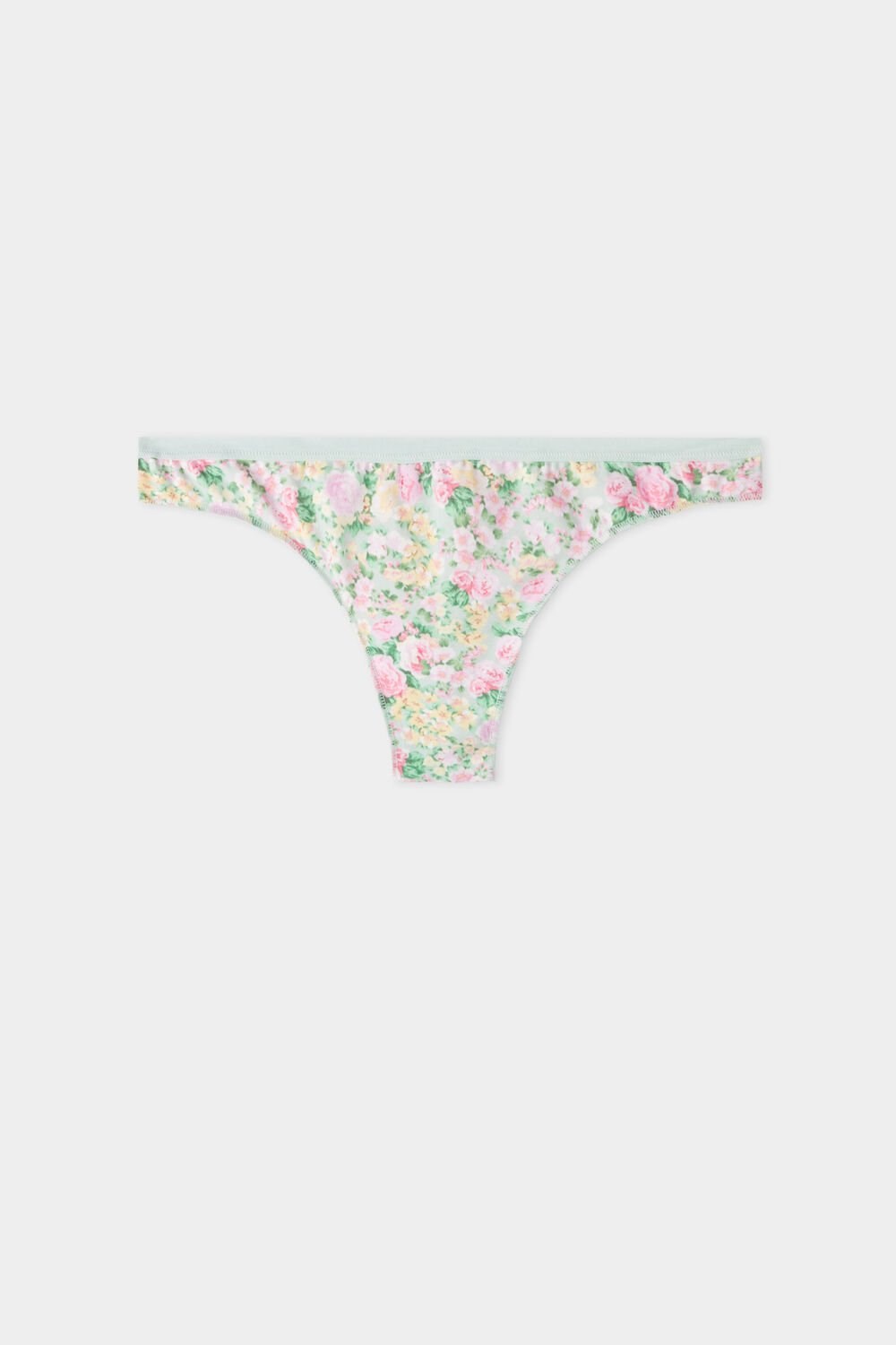 Tezenis Printed Bawełniane Brazilian Brief Floral Pastel Country Print 636v | 5231-BFRUJ