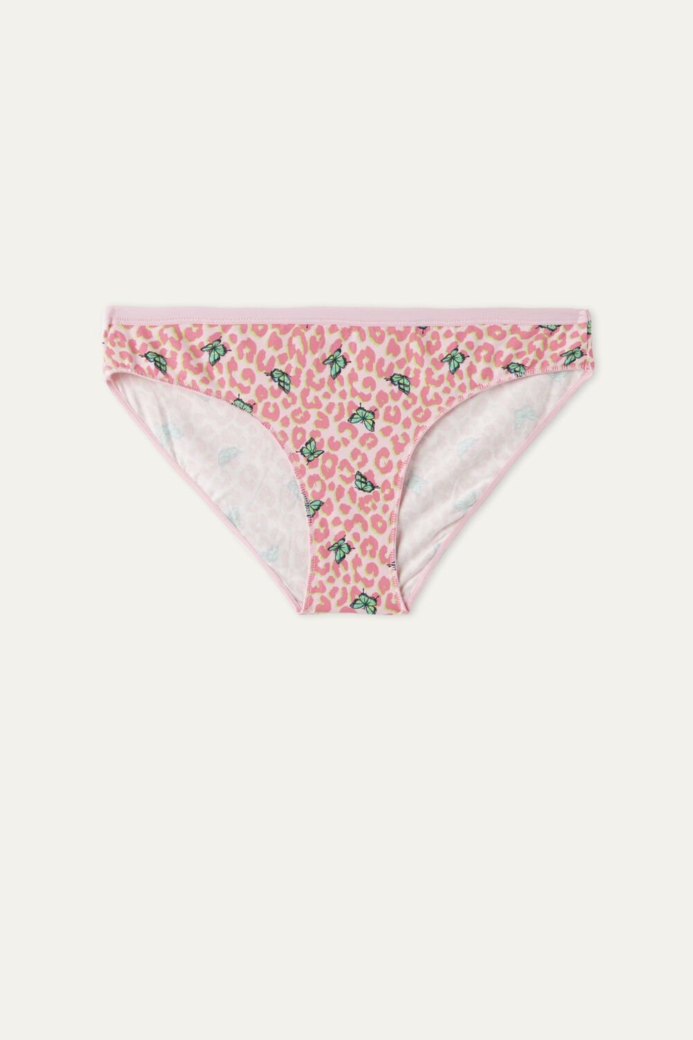 Tezenis Printed Bawełniane Panties Animal Spotted Butterfly Print 297v | 0583-AVRKW