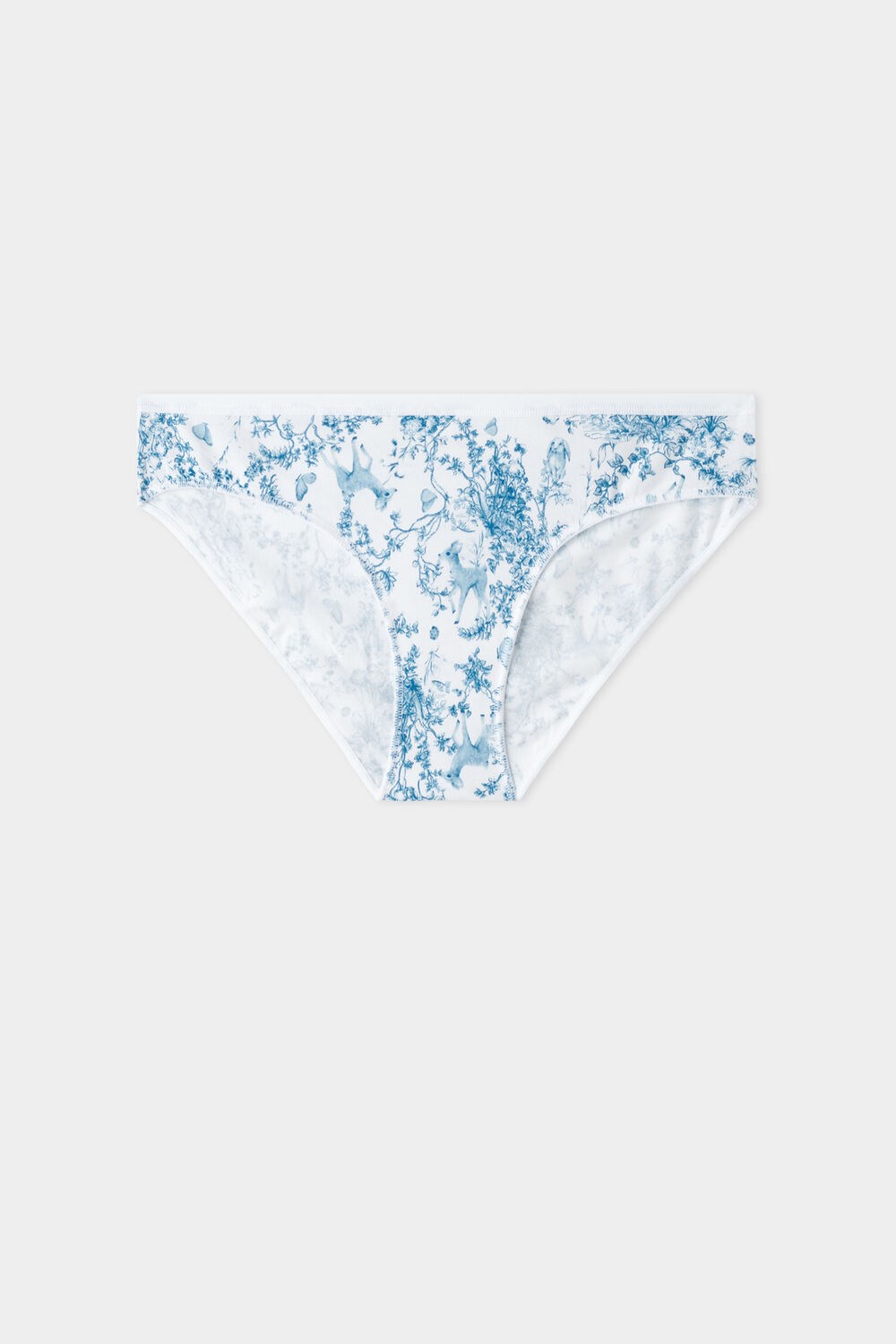 Tezenis Printed Bawełniane Panties Głęboka Niebieskie | 0357-DGWRX