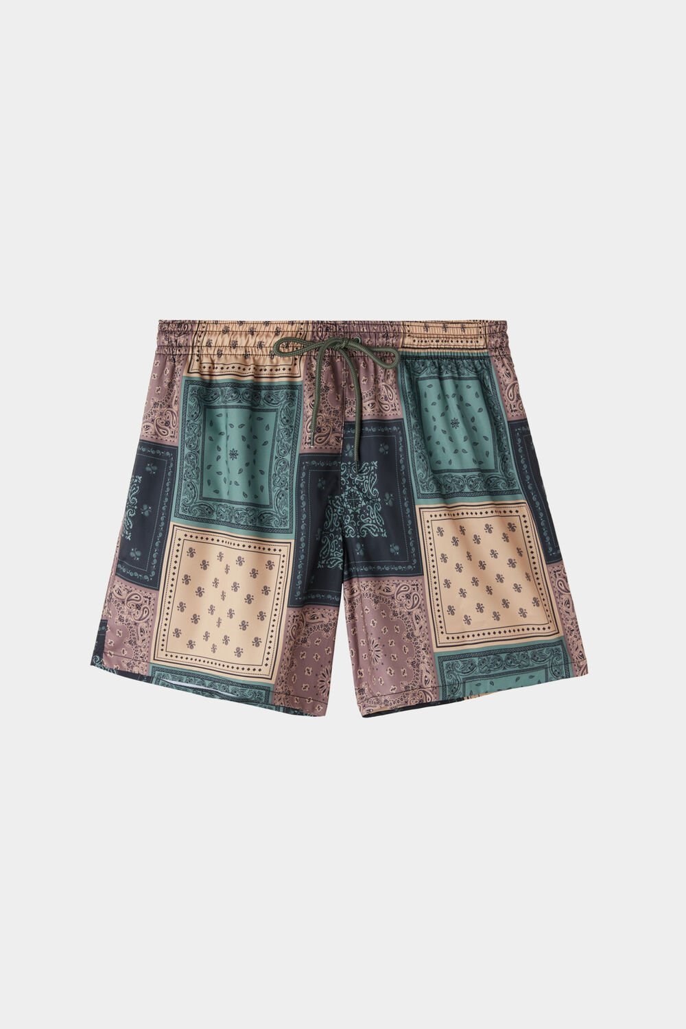 Tezenis Printed Swim Trunks Niebieskie | 6352-WJCDU