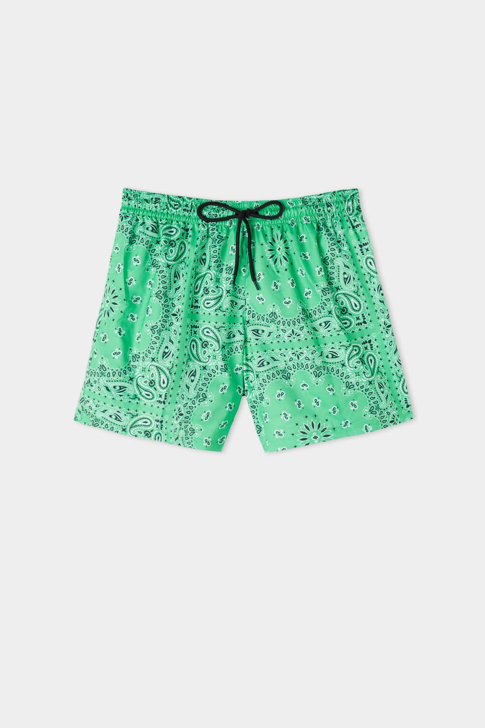 Tezenis Printed Swim Trunks Zielone Mięta Zielone | 4097-TUZNA