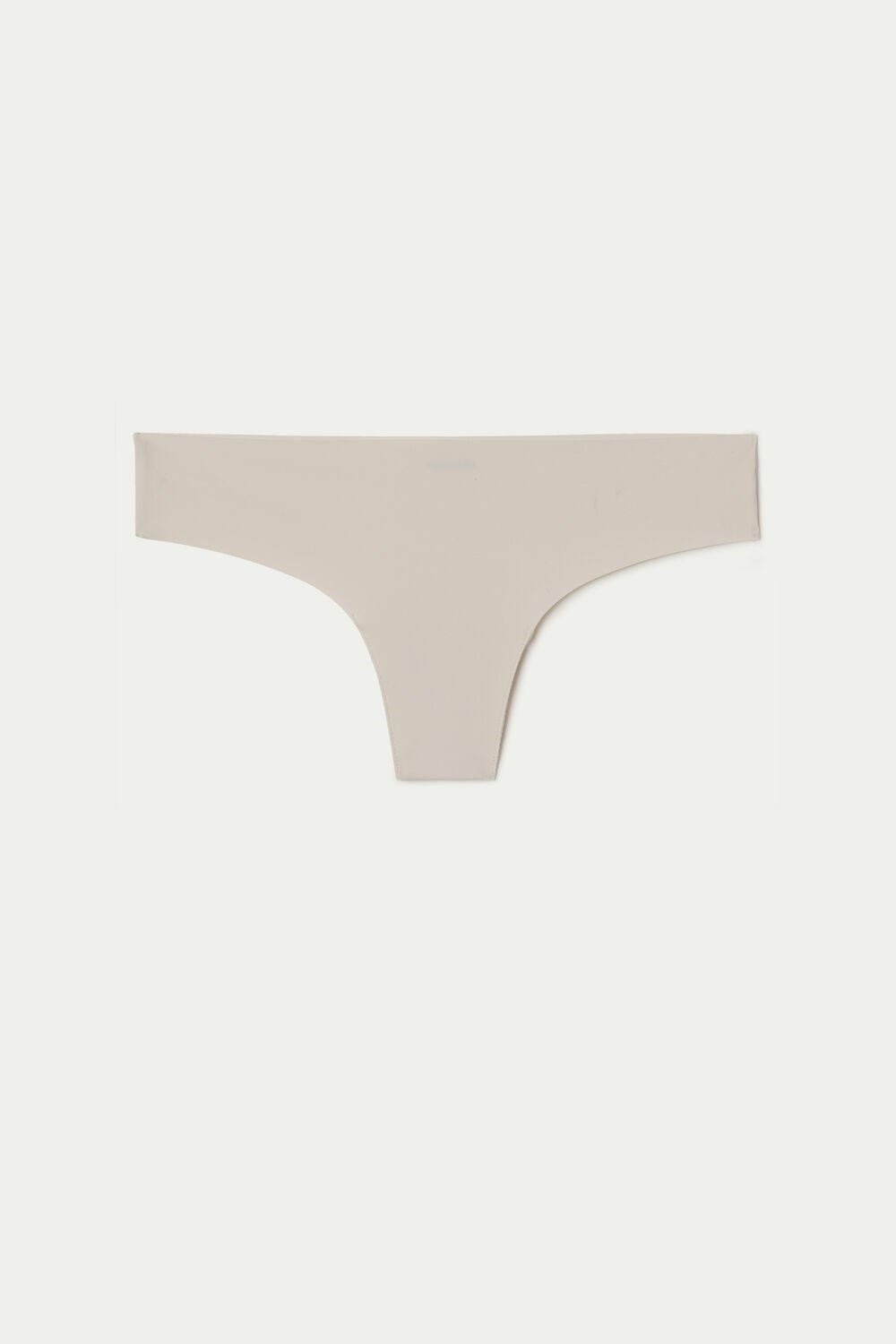 Tezenis Raw-Edge Microfiber Cheeky Kremowe | 5340-ZONTW