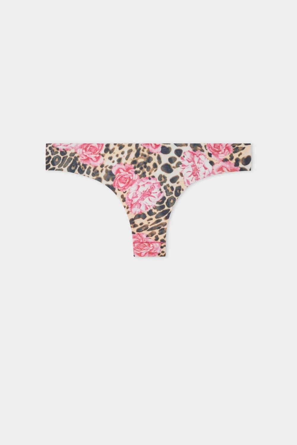 Tezenis Raw Edge Printed Brazilian Brief Różowe | 8315-EBLYZ