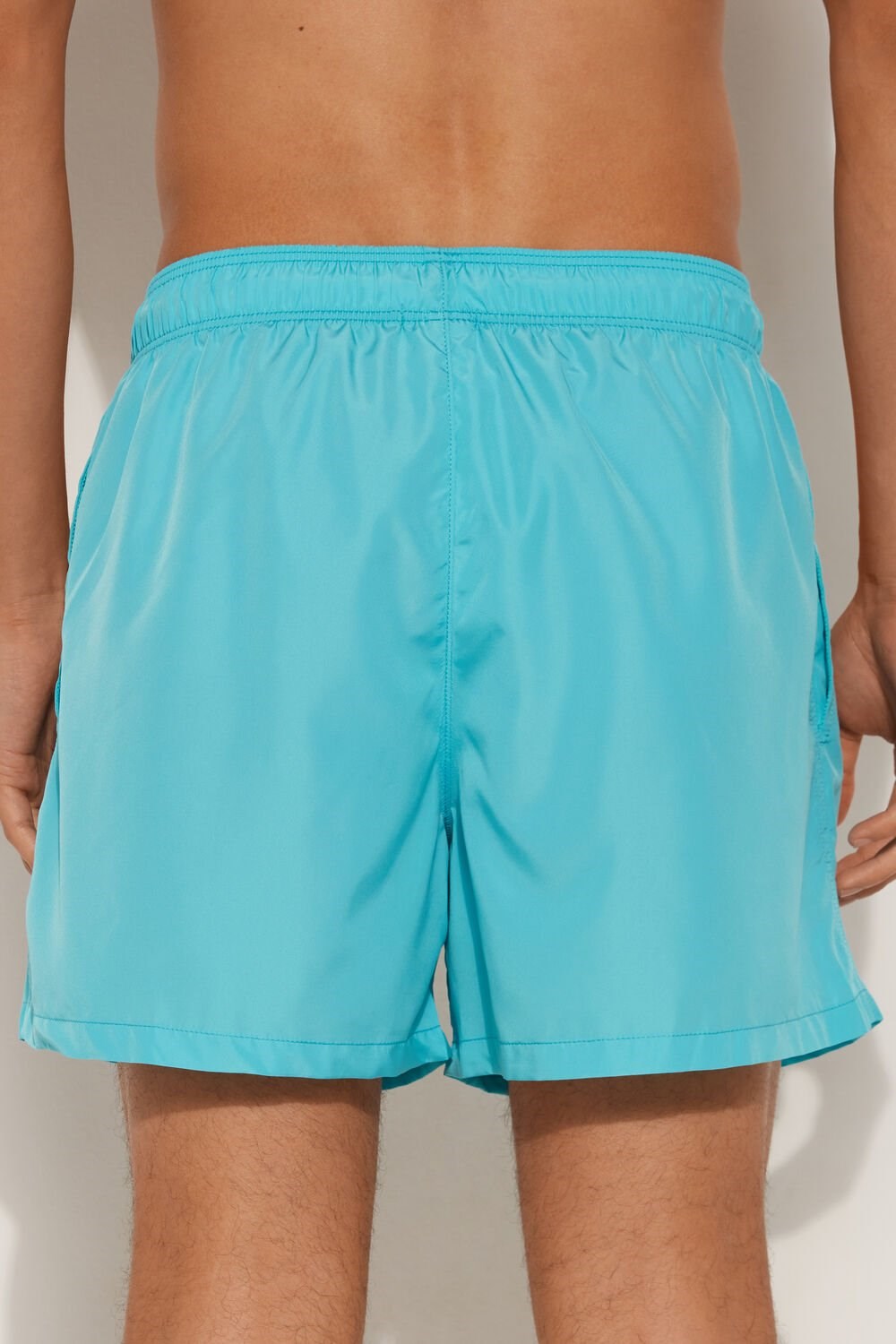 Tezenis Recycled Fabric Basic Krótkie Swim Trunks Niebieskie Turkusowe | 9401-PRYDC