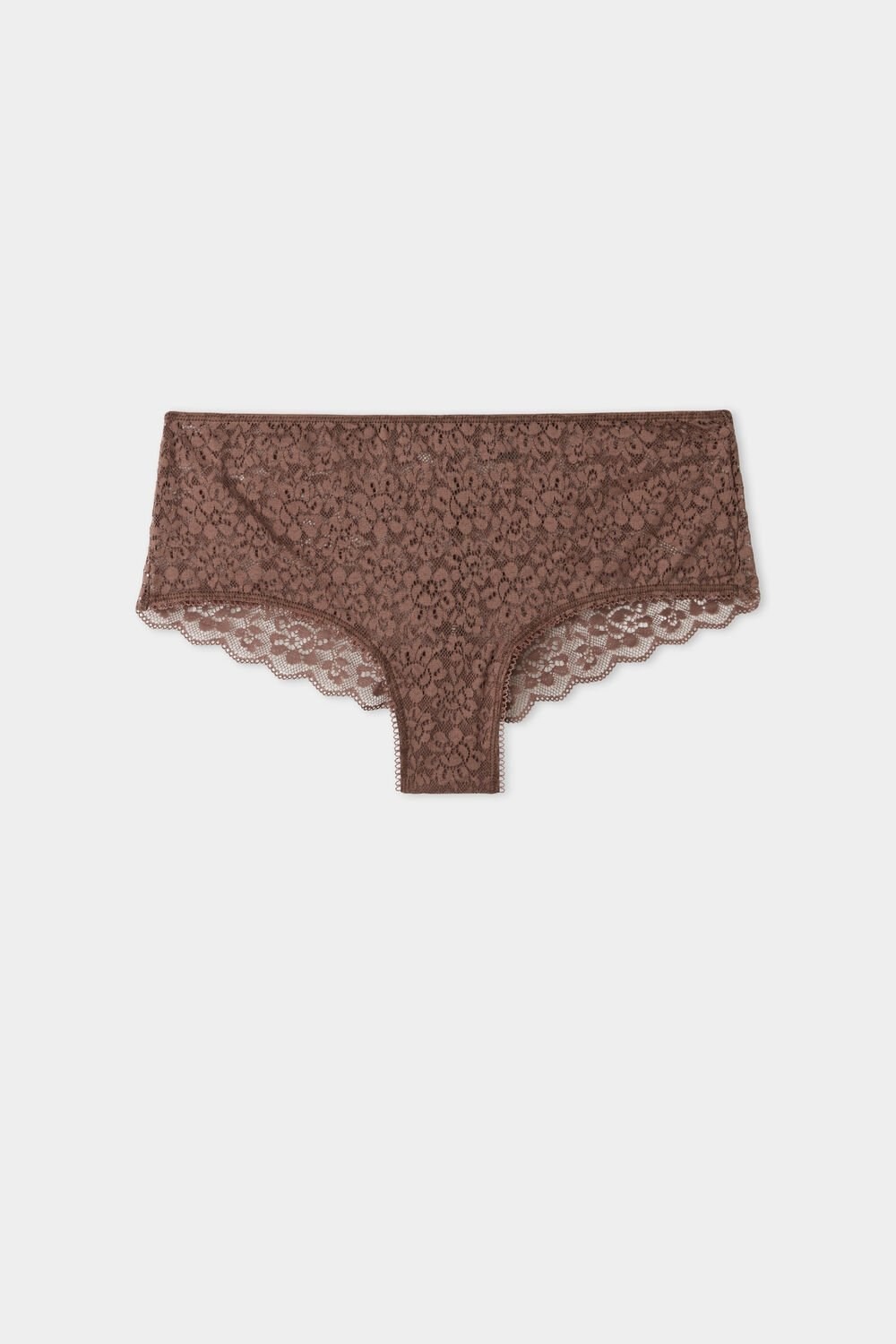 Tezenis Recycled Koronkowe Boyshorts Brązowe Brązowe | 3516-MPVJH