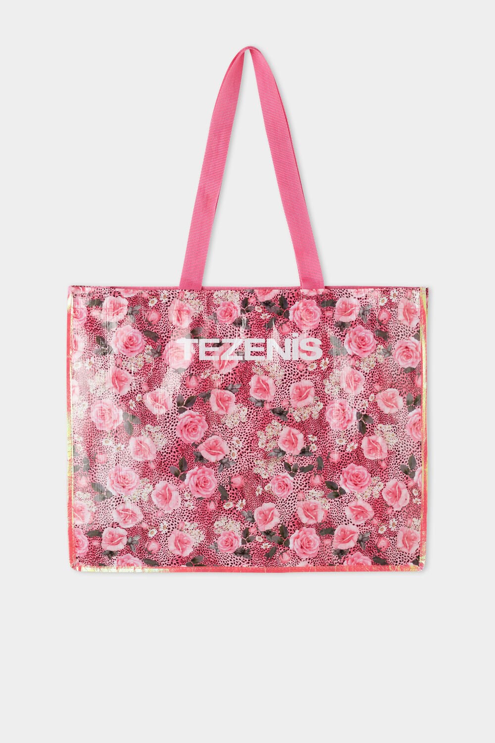 Tezenis Recycled Plastic Beach Bag Różowe | 9146-UHAXQ