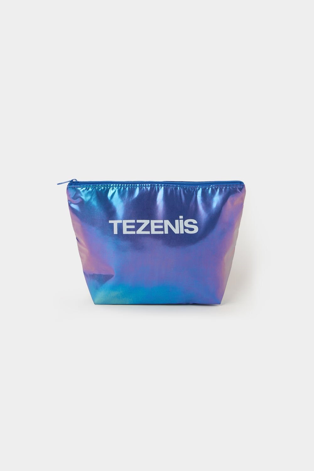 Tezenis Recycled Plastic Zamkiem Pouch Niebieskie | 0386-VUCEB