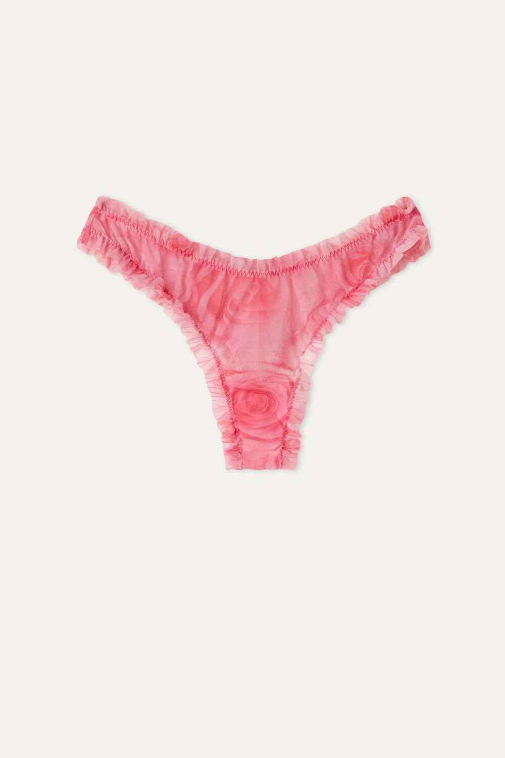 Tezenis Romantic Roses Brazilian Panties Różowe Różowe | 5312-JZHTU