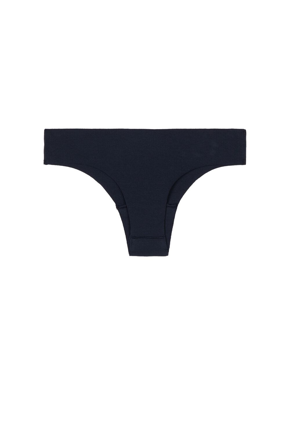 Tezenis Seamless Cheeky Briefs in Bawełniane Niebieskie Niebieskie | 2789-GXMDQ